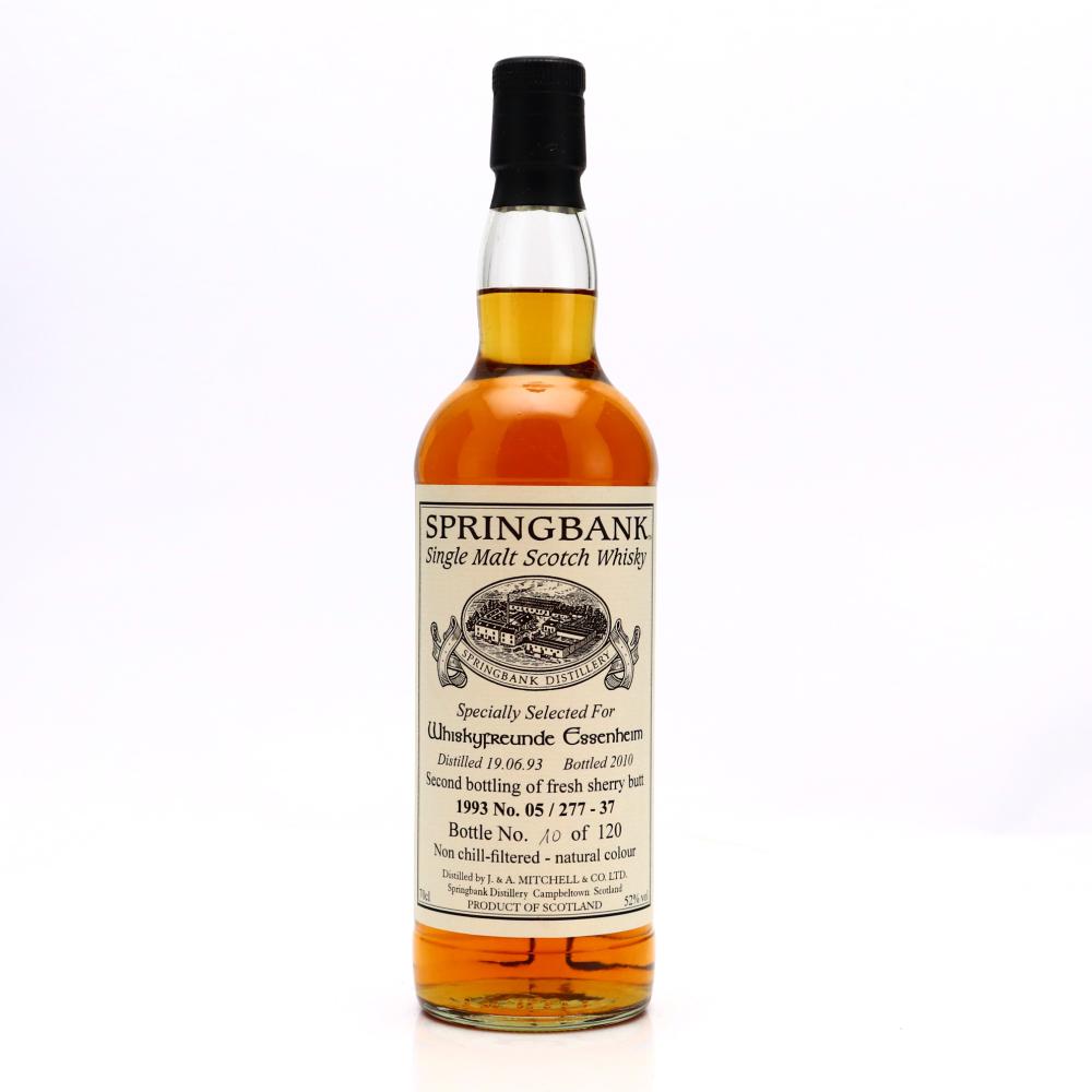 Springbank 1993 Private Sherry Cask / Whiskyfreunde Essenheim