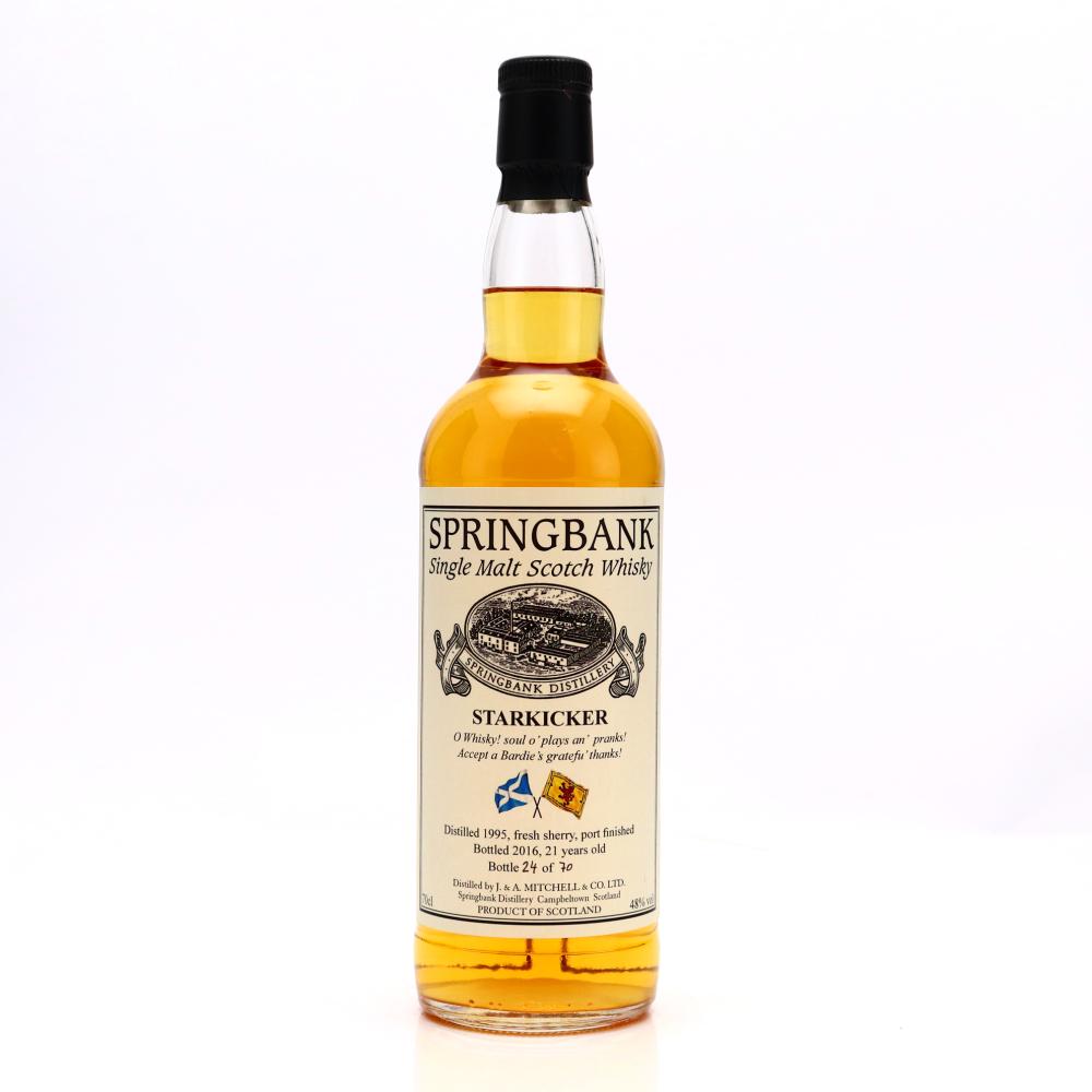 Springbank 1995 Single Cask 21 Year Old / Starkicker