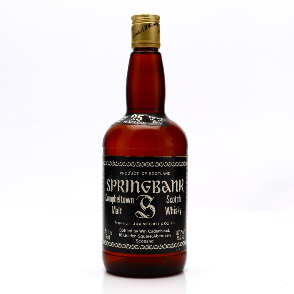 Springbank 1954 Cadenhead's 25 Year Old