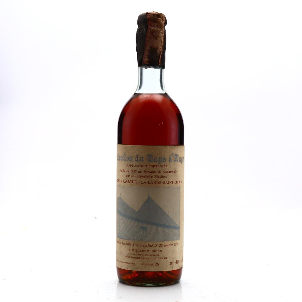 Adrien Camut 1933 Moon Import Calvados Pays d'Auge