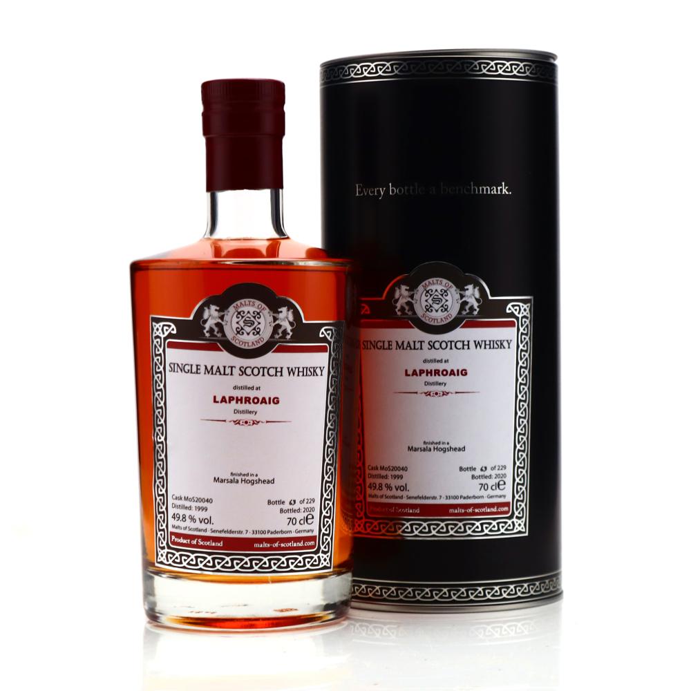 Laphroaig 1999 Malts of Scotland Marsala Hogshead Finish