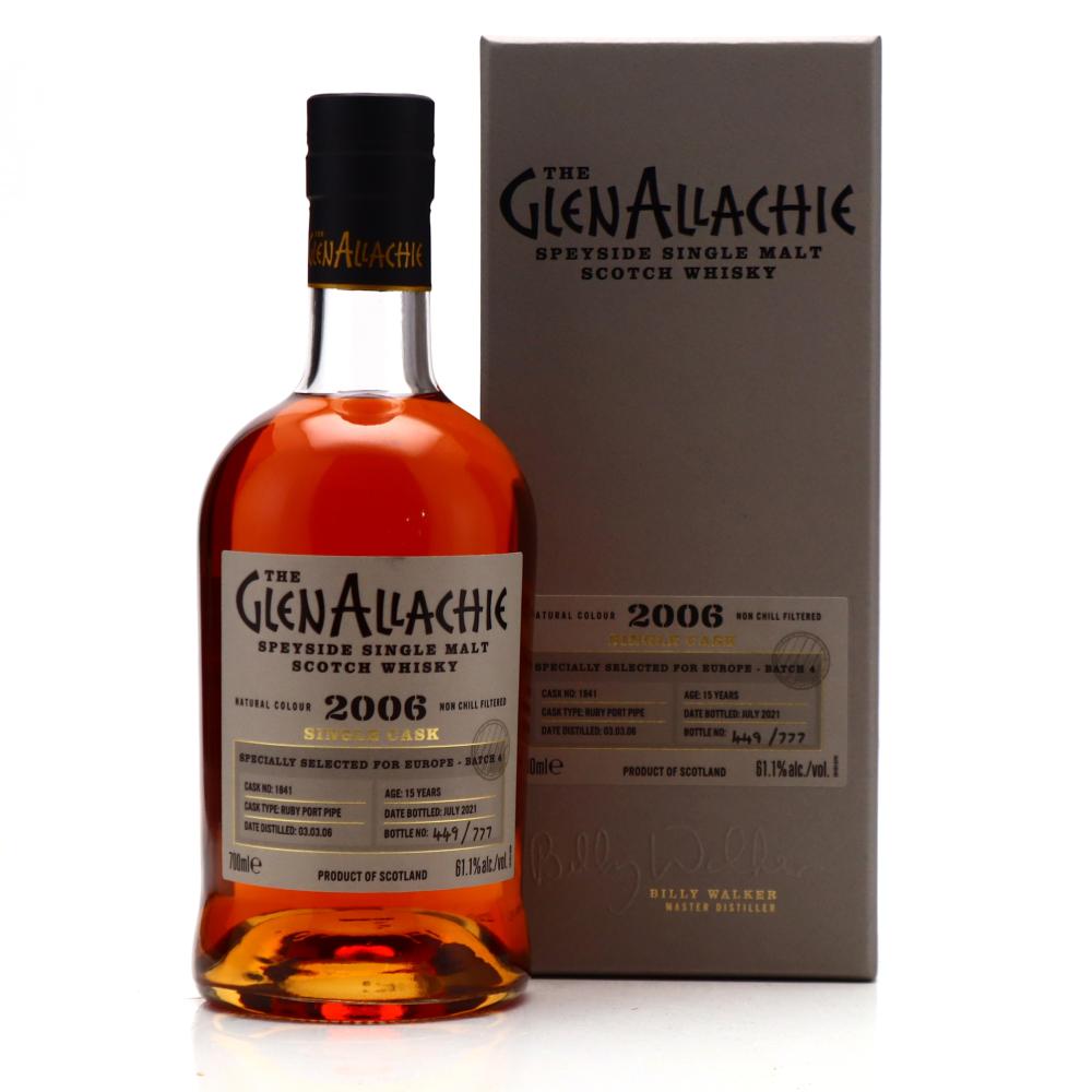 Glenallachie 2006 Single Port Cask 15 Year Old #1841
