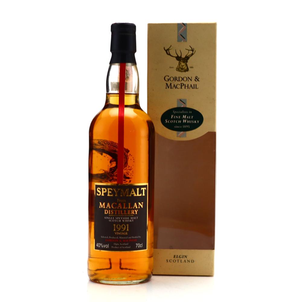 Macallan 1991 Gordon and MacPhail Speymalt 