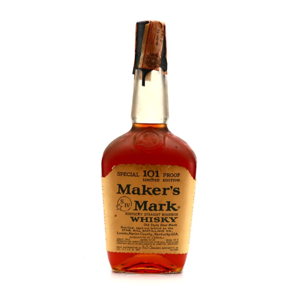 Maker's Mark 101 Proof Kentucky Straight Bourbon 1966