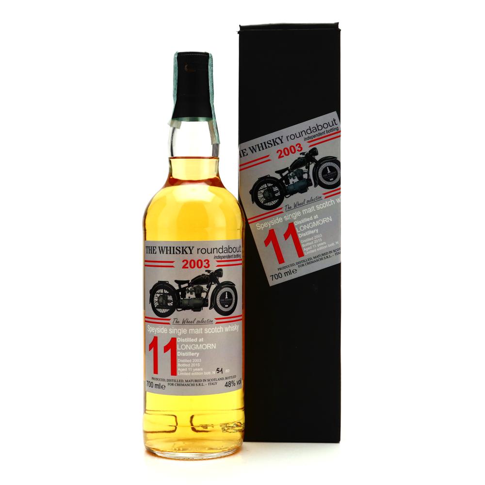 Longmorn 2003 The Whisky Roundabout 11 Year Old Wheel Selection