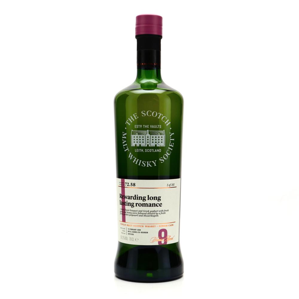 Miltonduff 2008 SMWS 9 Year Old 72.58