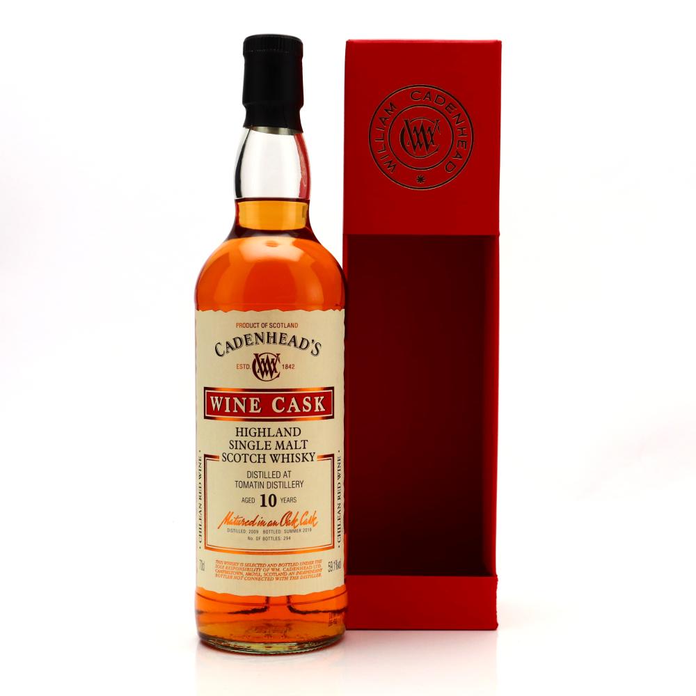 Tomatin 2009 Cadenhead's 10 Year Old Wine Cask