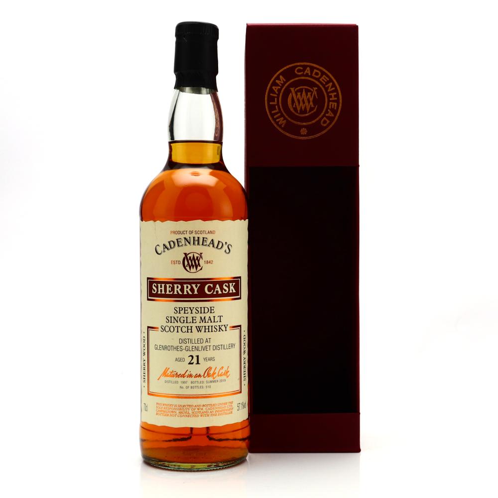 Glenrothes 1997 Cadenhead's 21 Year Old Sherry Cask