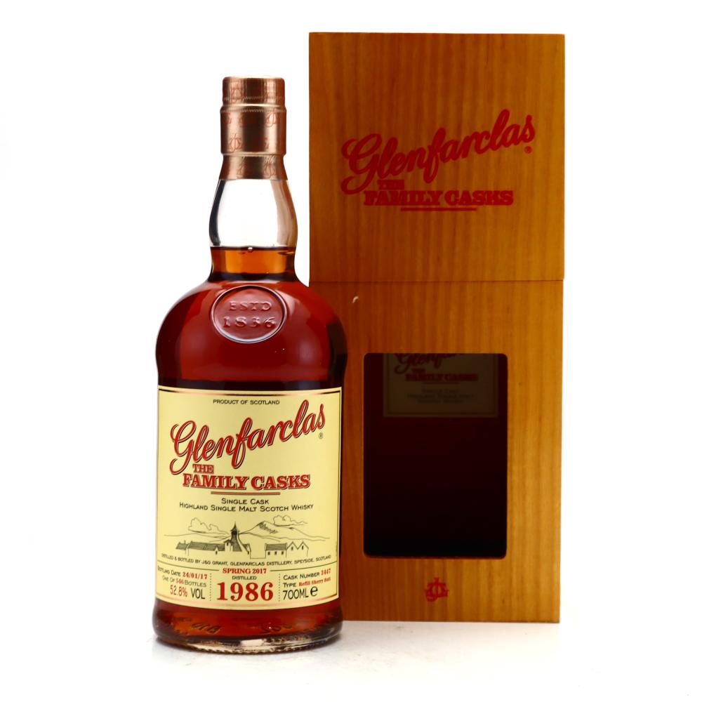 Glenfarclas 1986 Family Cask #3447 / Spring 2017