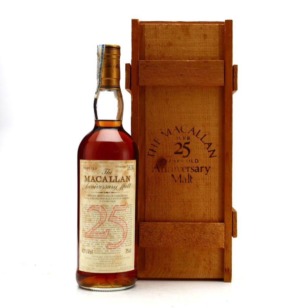 Macallan 1966 Anniversary Malt 25 Year Old / Primeras Marcas Import