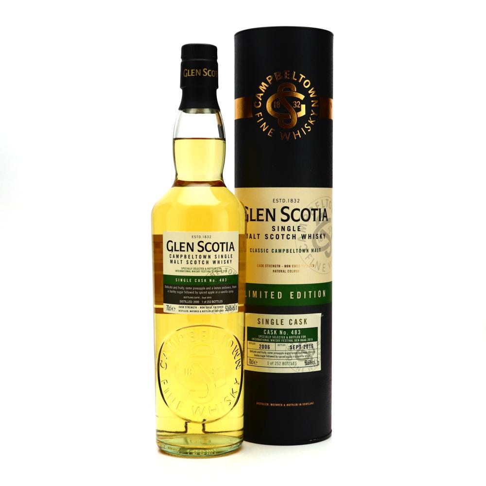 Glen Scotia 2006 Single Cask #483 / International Whisky Festival Den Haag