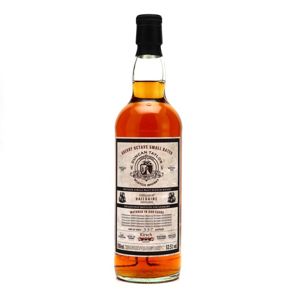 Dailuaine 2009 Duncan Taylor 12 Year Old The Octave / Kirsh Import