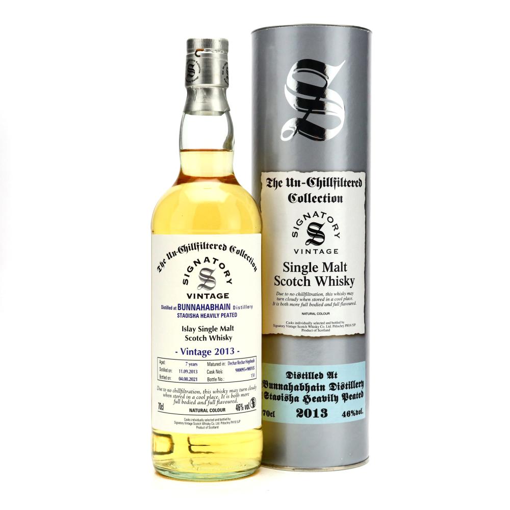 Bunnahabhain Staoisha 2013 Signatory Vinatge 7 Year Old