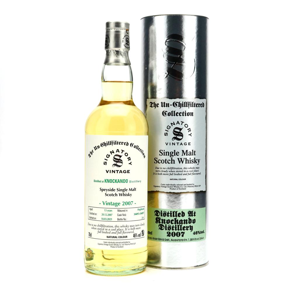 Knockando 2007 Signatory Vintage 13 Year Old