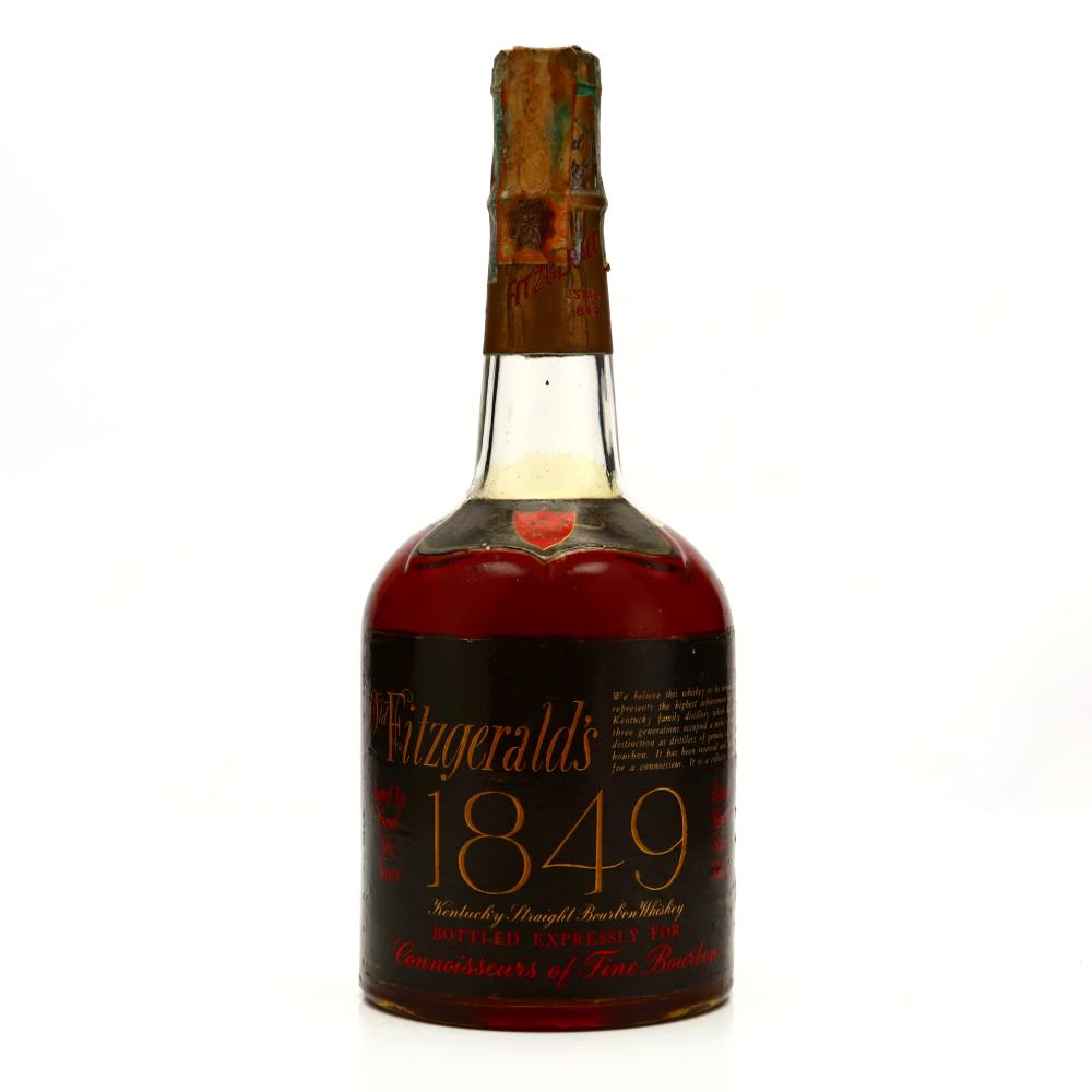 Old Fitzgerald '1849' 10 Year Old Kentucky Straight Bourbon 1970 / Stitzel-Weller
