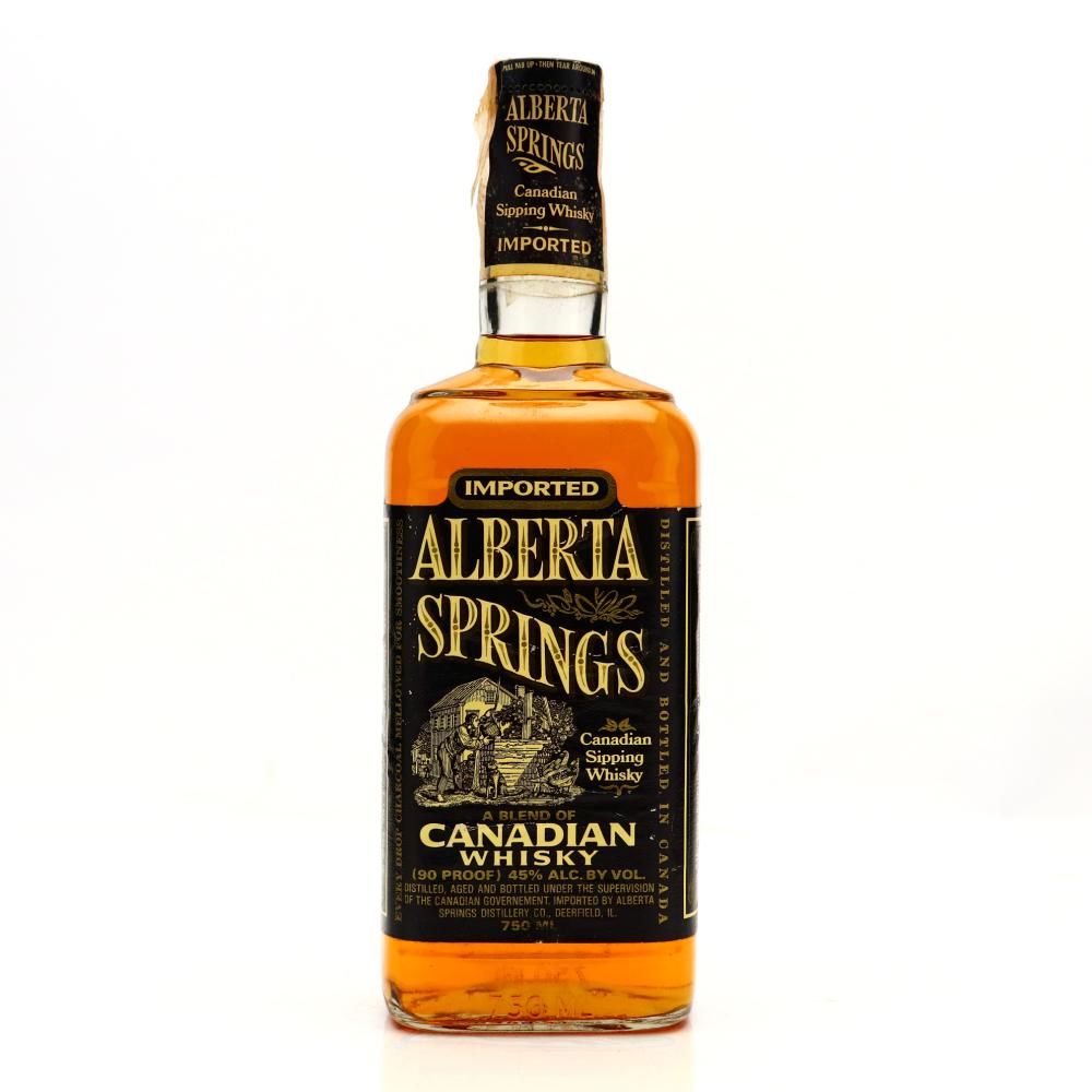 Alberta Springs 1983 Old Time Canadian Whisky