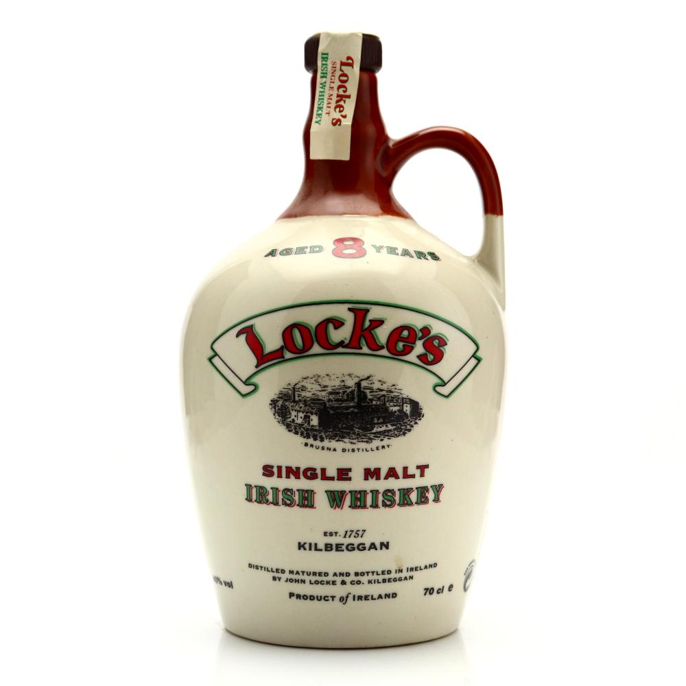 Locke's 8 Year Old Single Malt Irish Whisky Decanter 1990s