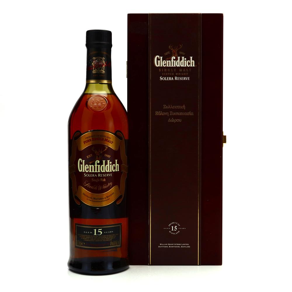 Glenfiddich 15 Year Old Solera Reserve pre-2007 