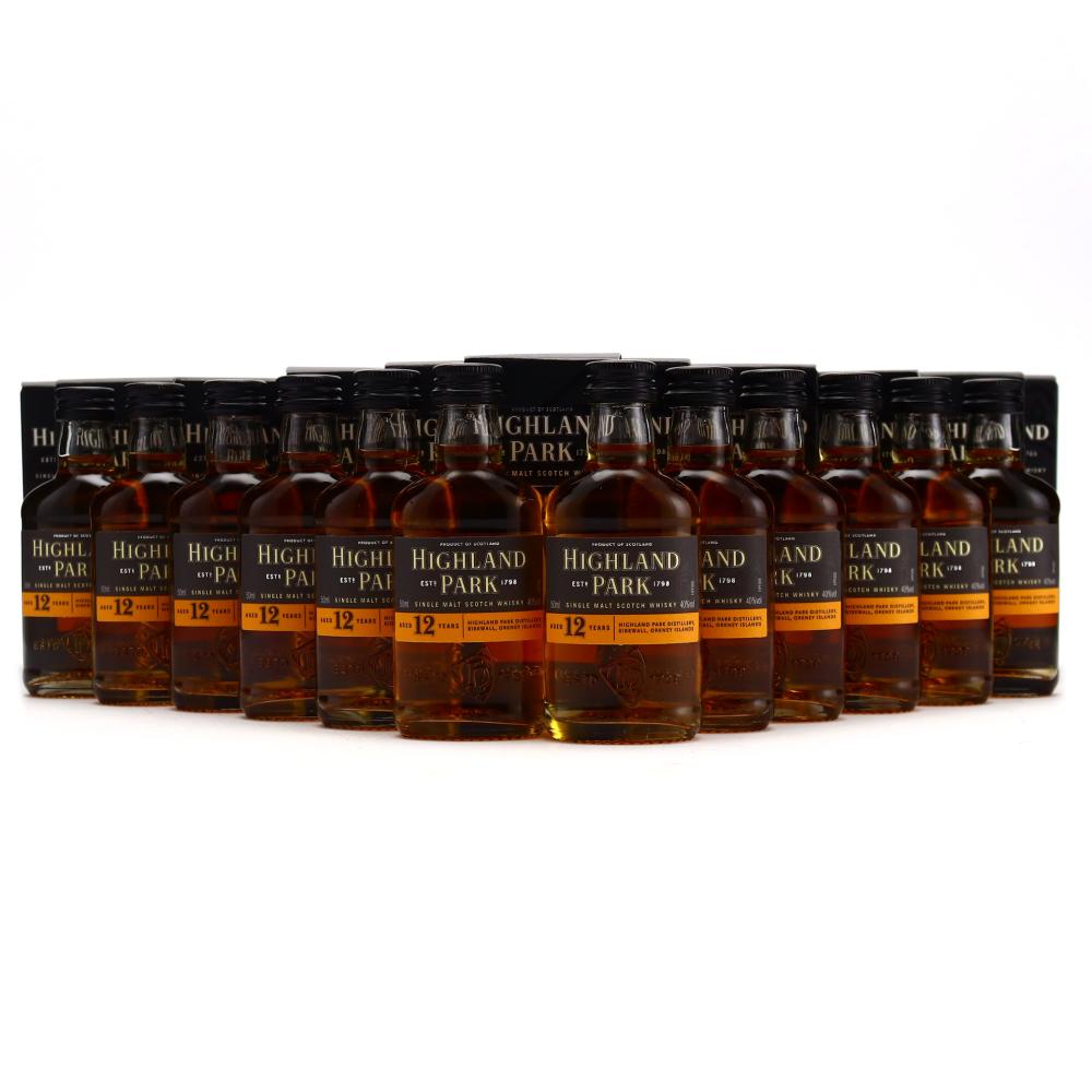 Highland Park 12 Year Old Miniature x 12