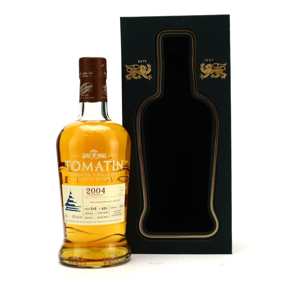 Tomatin 2004 Single Cask #35281 / Usquebaugh Society