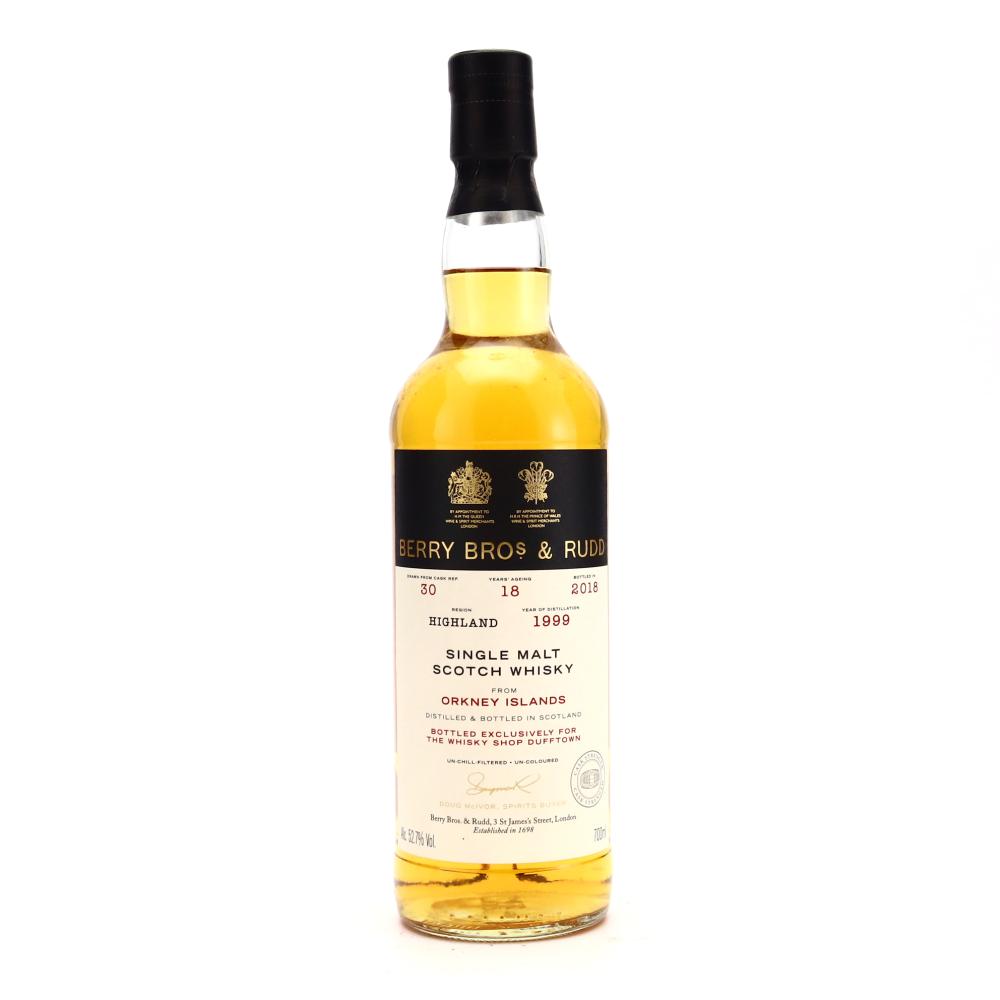 Orkney Single Malt 1999 Berry Brothers and Rudd 18 Year Old