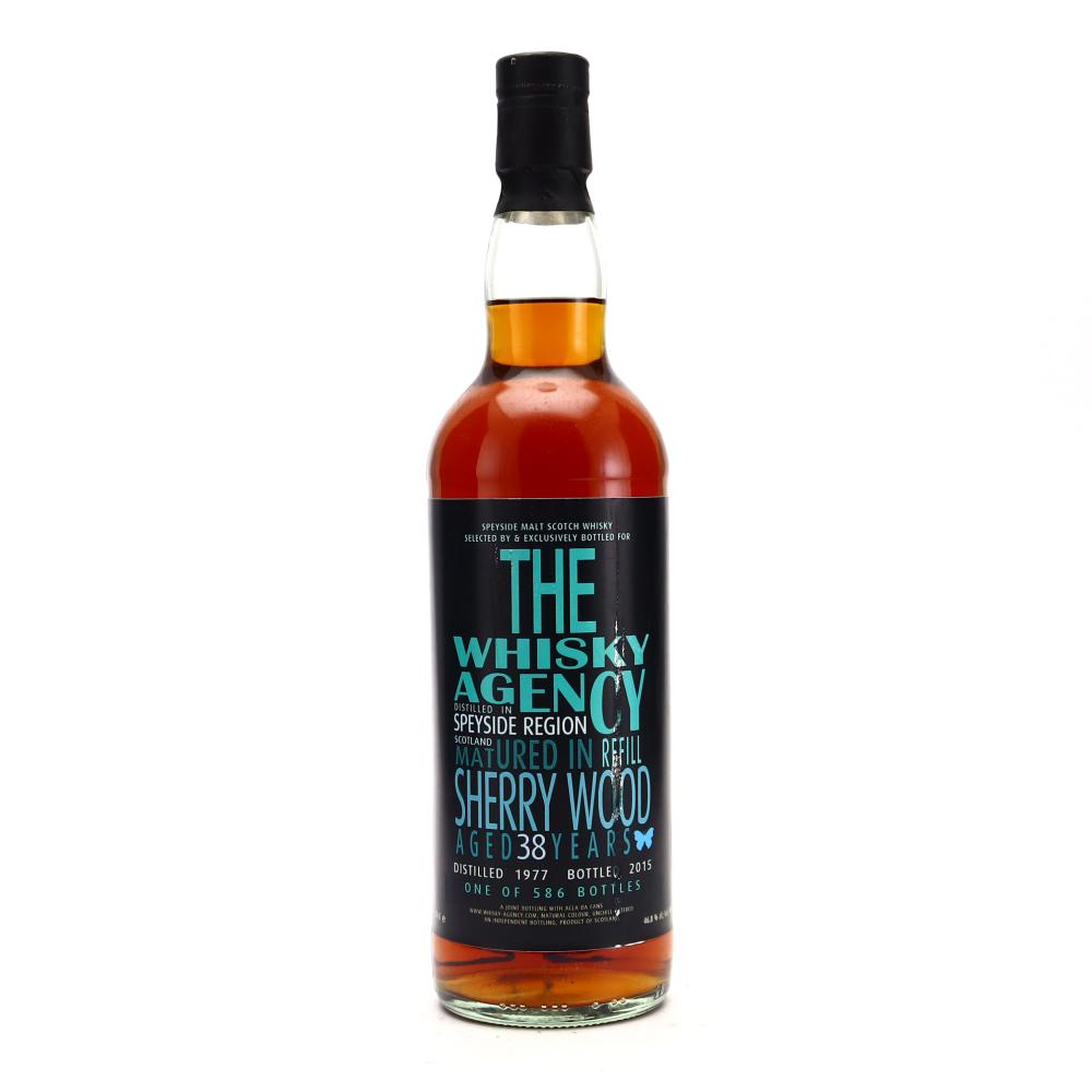Speyside Single Malt 1977 Whisky Agency 38 Year Old