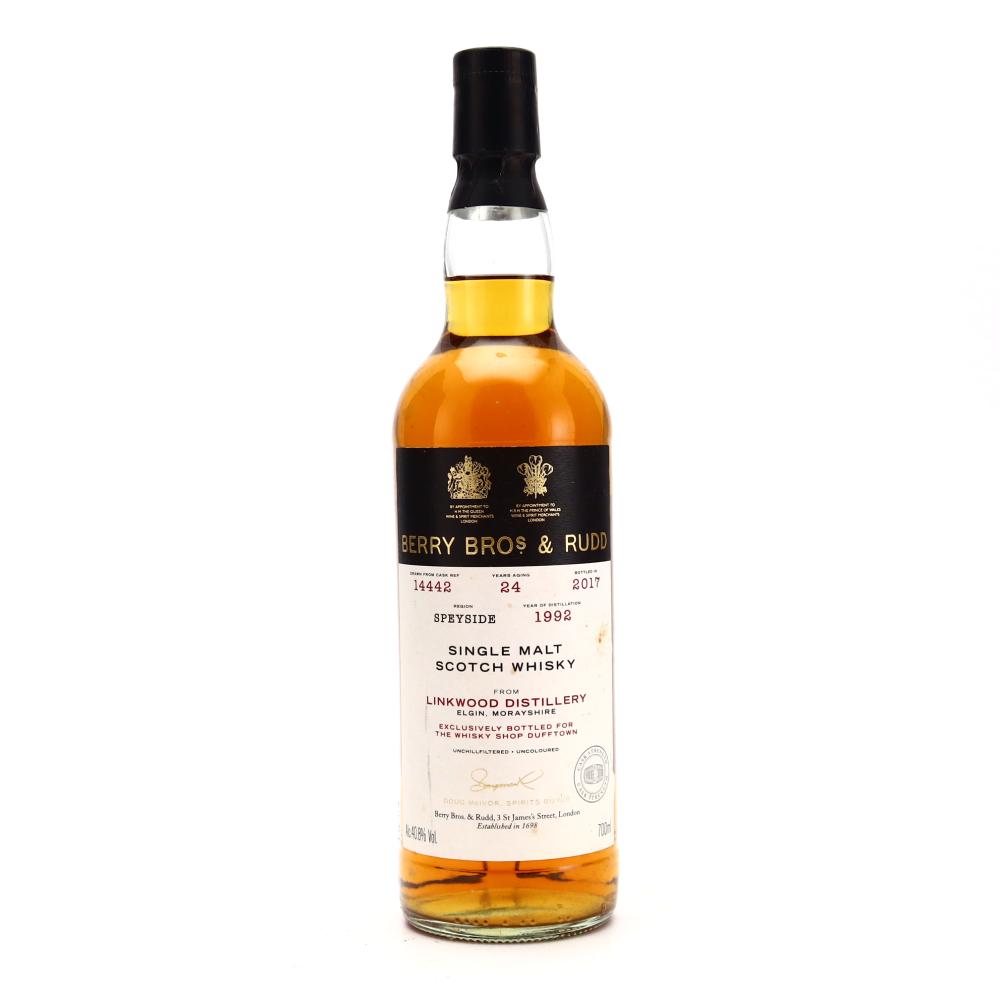 Linkwood 1992 Berry Brothers and Rudd 24 Year Old
