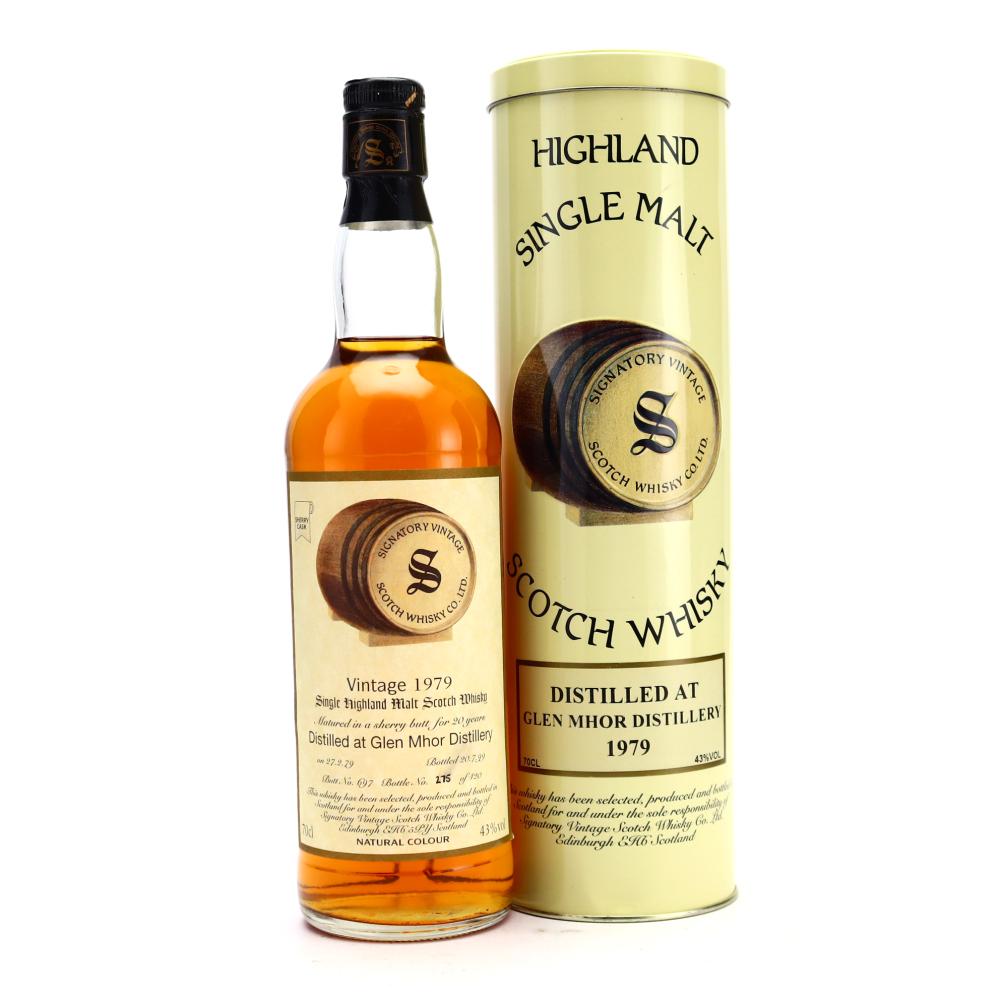 Glen Mhor 1979 Signatory Vintage 20 Year Old