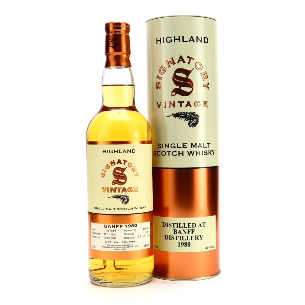 Banff 1980 Signatory Vintage 25 Year Old