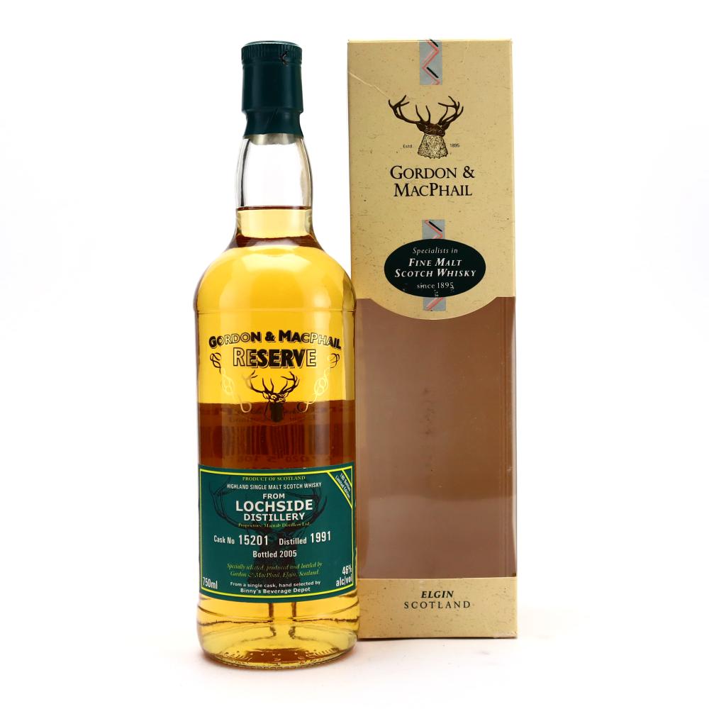 Lochside 1991 Gordon and MacPhail 13 Year Old 75cl / US Import
