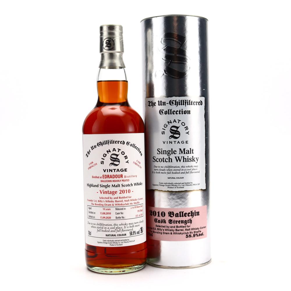 Ballechin 2010 Signatory Vintage 10 Year Old / Crombe 5.0