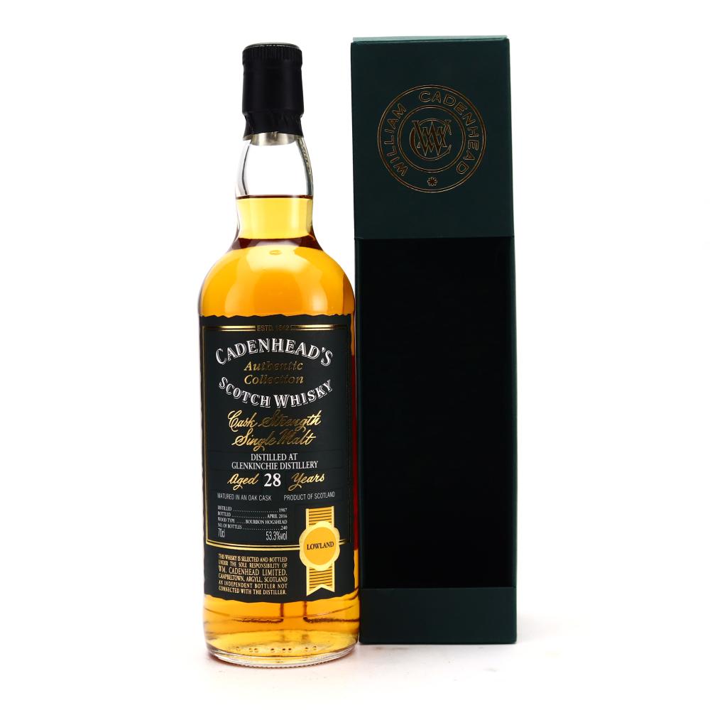 Glenkinchie 1987 Cadenhead's 28 Year Old