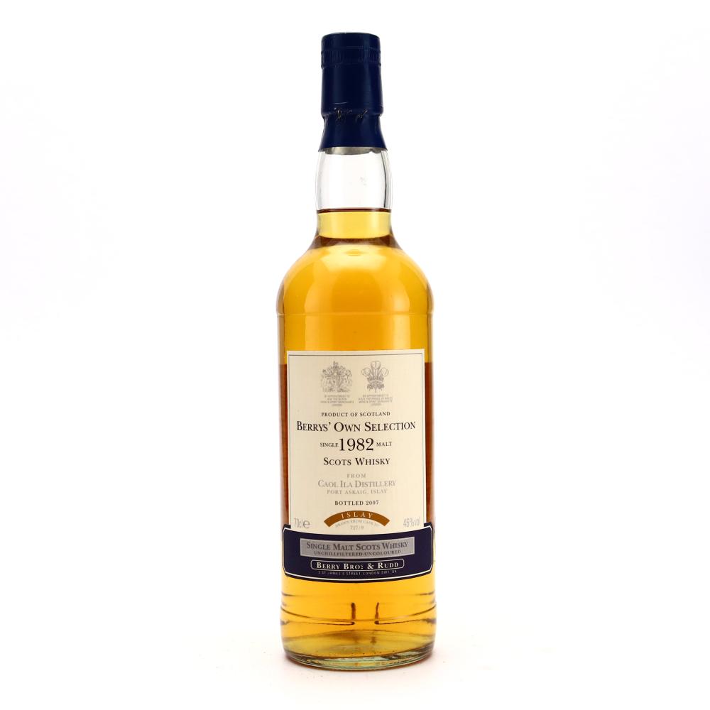 Caol Ila 1982 Berry Brothers and Rudd