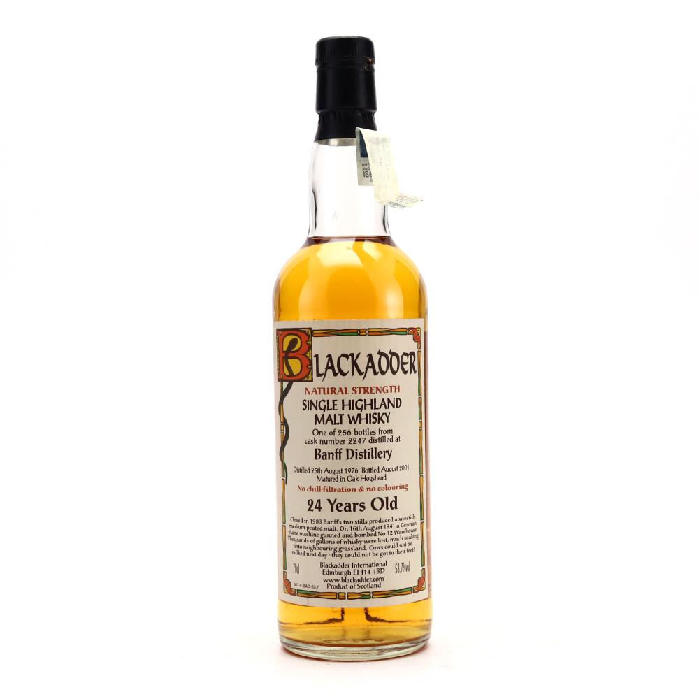 Banff 1976 Blackadder 24 Year Old Natural Strength