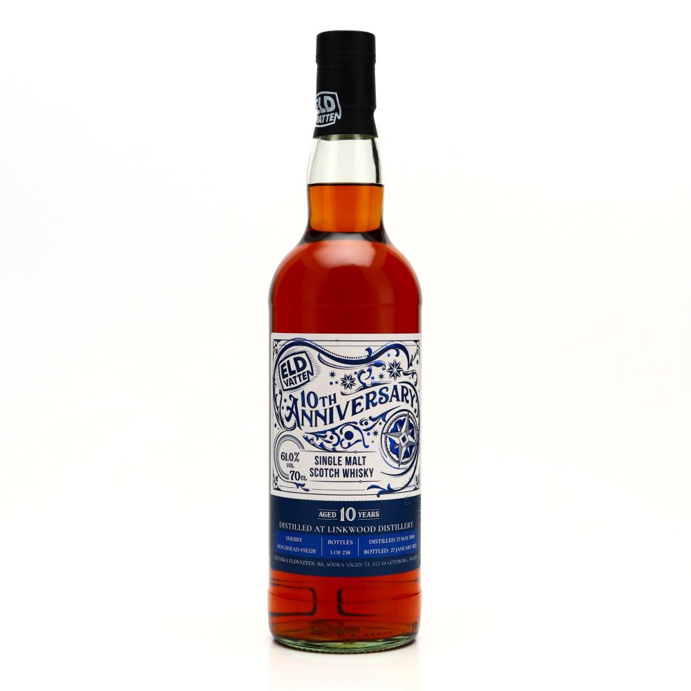 Linkwood 2010 Svenska Eldvatten 10 Year Old / 10th Anniversary