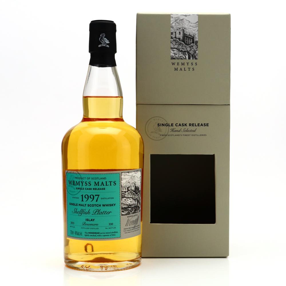 Bowmore 1997 Wemyss Malts / Shellfish Platter