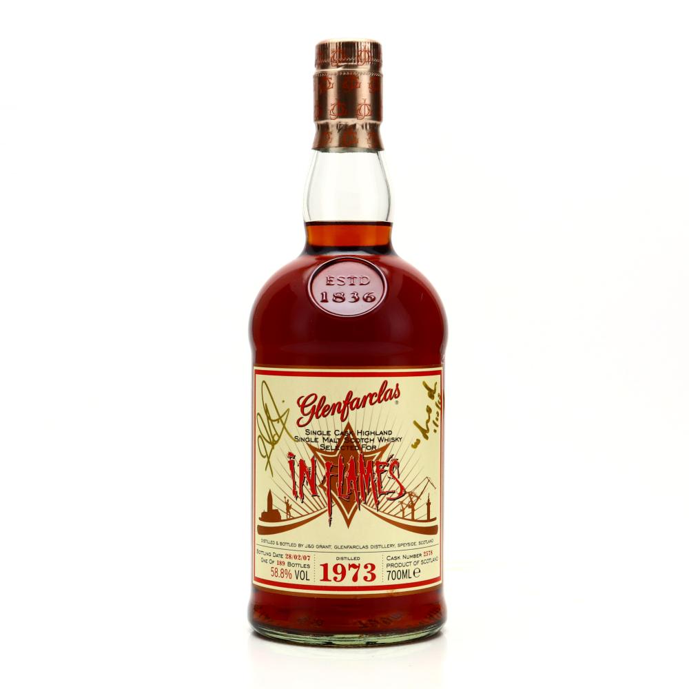 Glenfarclas 1973 Single Cask #2578 / In Flames - Signed