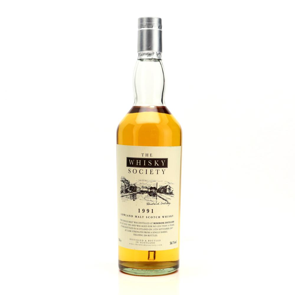 Rosebank 1991 Whisky Society 16 Year Old