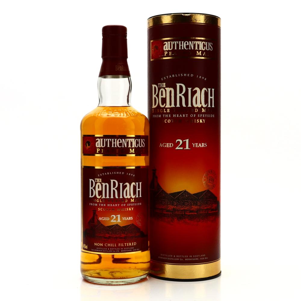 Benriach Authenticus 21 Year Old Peated