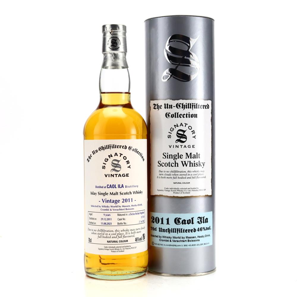 Caol Ila 2011 Signatory Vintage 9 Year Old / Whisky World