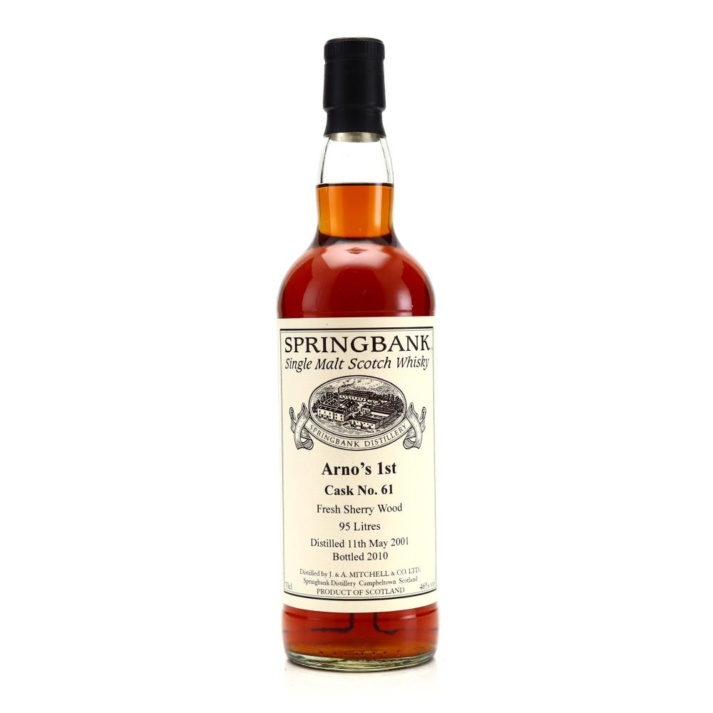 Springbank 2001 Private Sherry Cask #61 / Arno's 1st