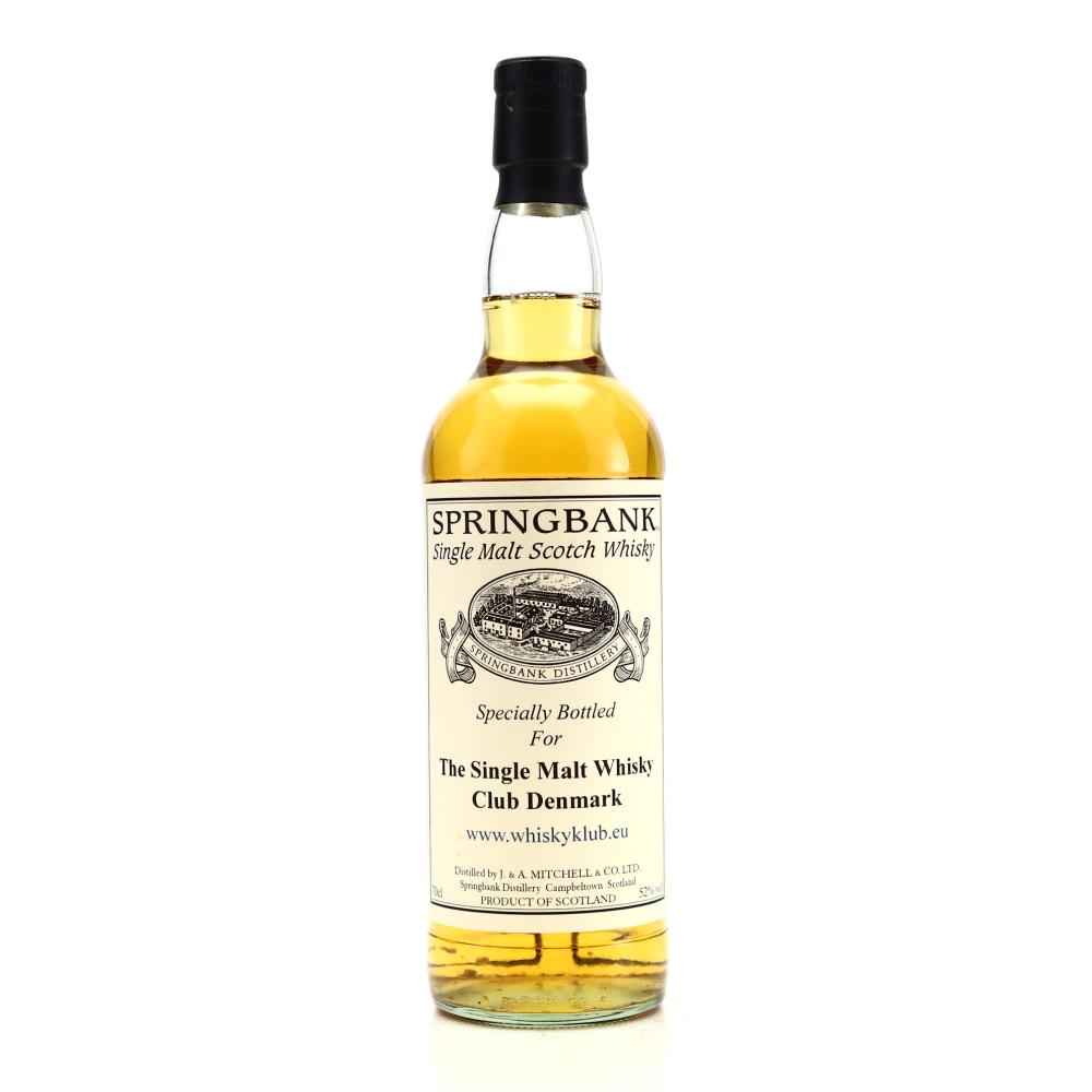 Springbank 2000 Private Cask 9 Year Old #228 / Single Malt Whisky Club Denmark