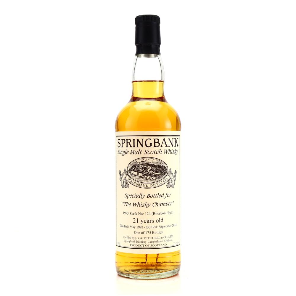 Springbank 1993 Private Bourbon Cask 21 Year Old #124 / Whisky Chamber