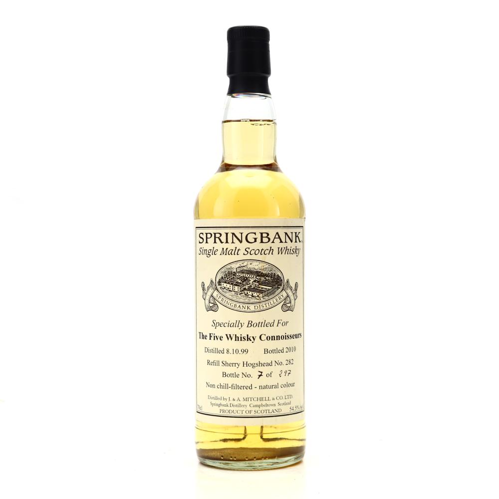 Springbank 1999 Private Sherry Cask #282 / The Five Whisky Connoisseurs