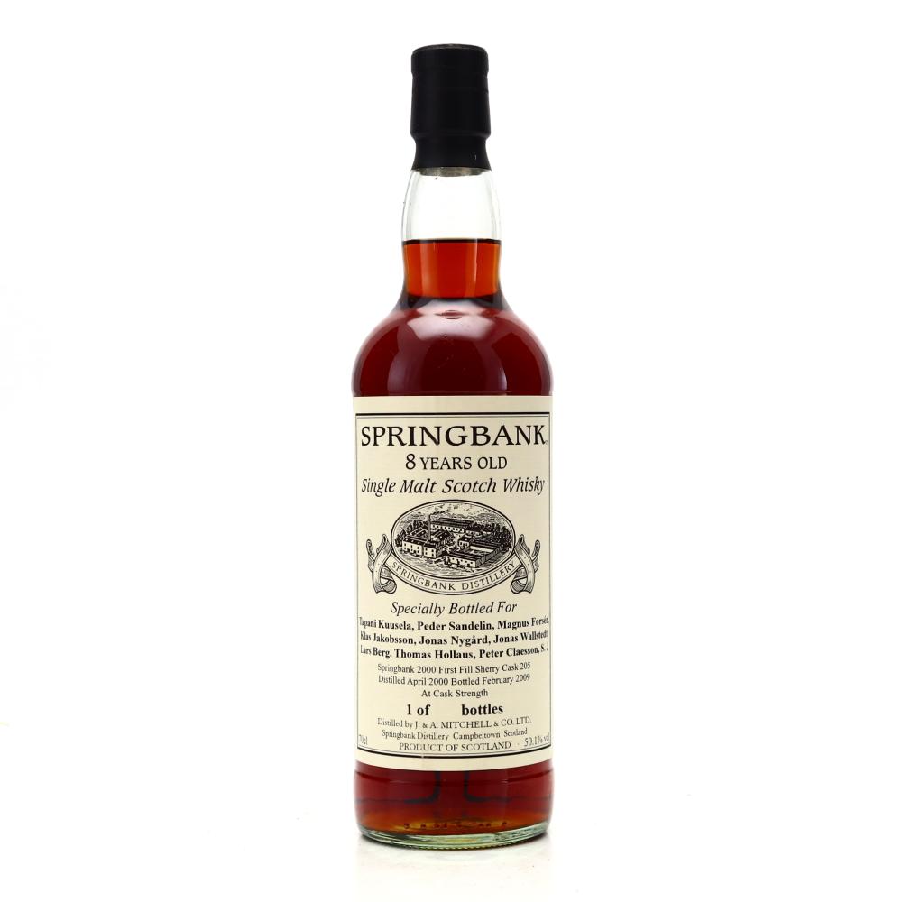 Springbank 2000 Private Sherry Cask #205 / Various