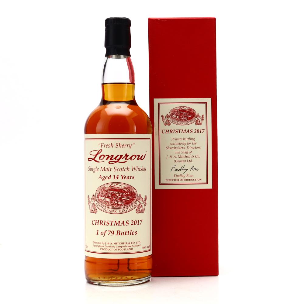 Longrow 14 Year Old Fresh Sherry / Christmas 2017