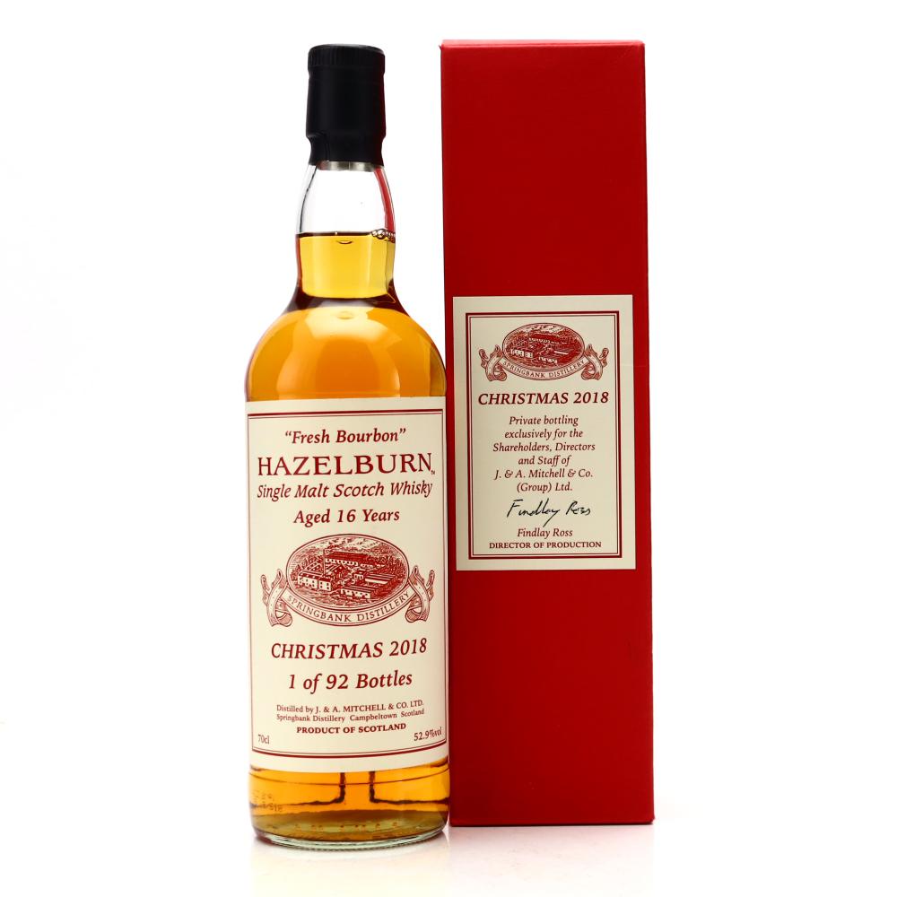 Hazelburn 16 Year Old Fresh Bourbon / Christmas 2018