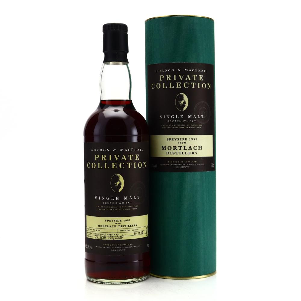 Mortlach 1951 Gordon and MacPhail 53 Year Old Private Collection