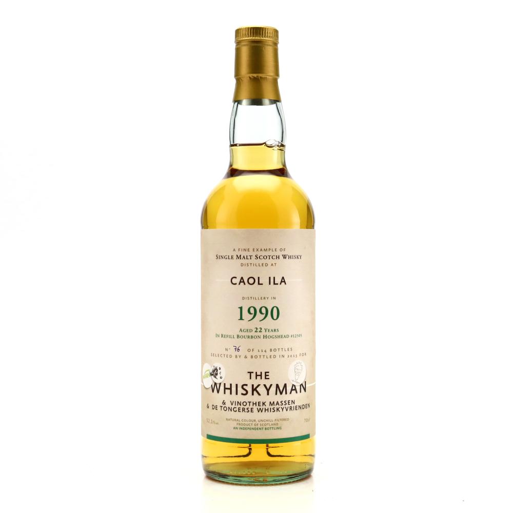 Caol Ila 1990 The Whiskyman 22 Year Old