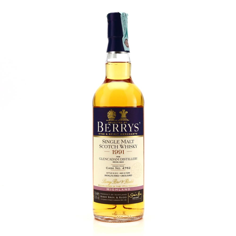 Glencadam 1991 Berry Brothers and Rudd 20 Years Old